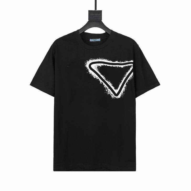 Wholesale High-quality Men's P.rada Short Sleeve Replica Designer T-Shirts for sale