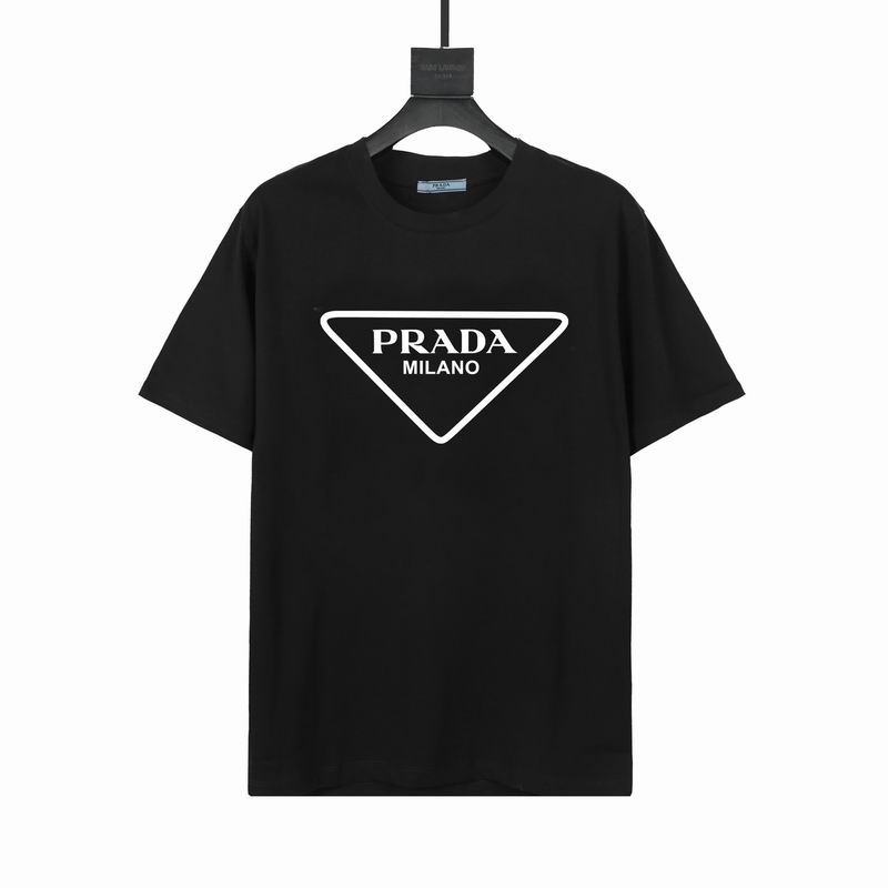 Wholesale High-quality Men's P.rada Short Sleeve Replica Designer T-Shirts for sale