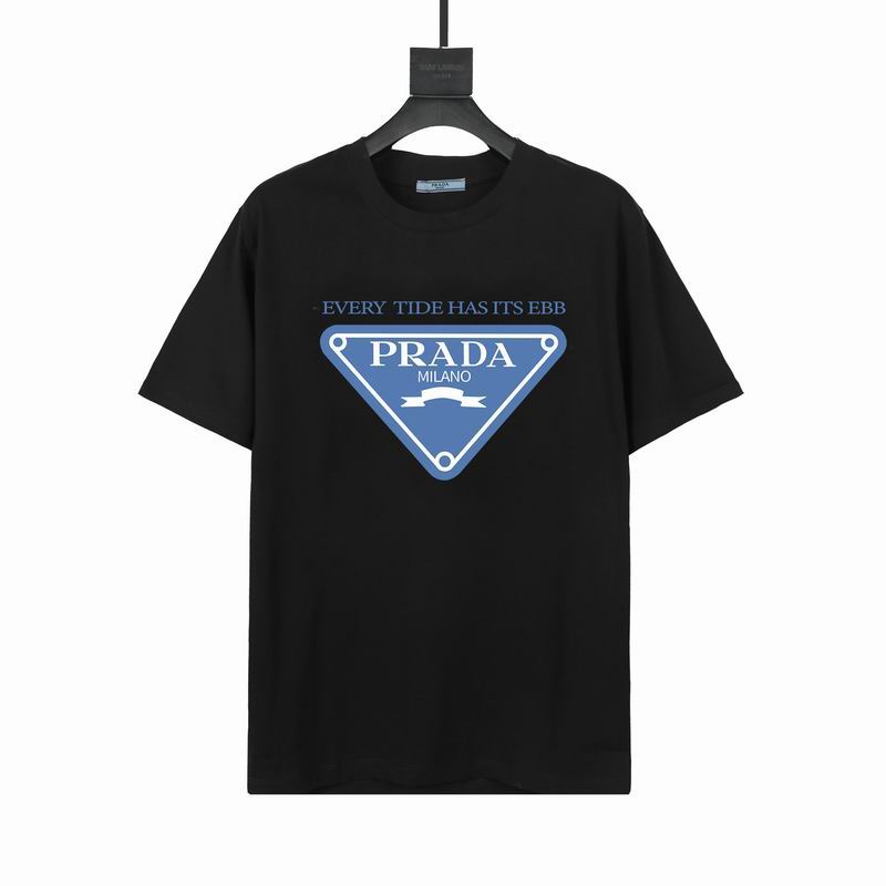 Wholesale High-quality Men's P.rada Short Sleeve Replica Designer T-Shirts for sale