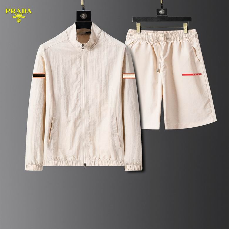 Wholesale High-quality P.rada Long Sleeve Designer Tracksuits for sale