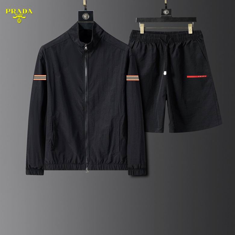 Wholesale High-quality P.rada Long Sleeve Designer Tracksuits for sale