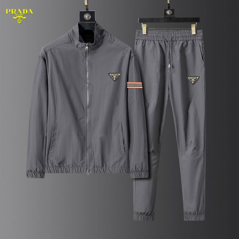 Wholesale High-quality P.rada Long Sleeve Designer Tracksuits for sale