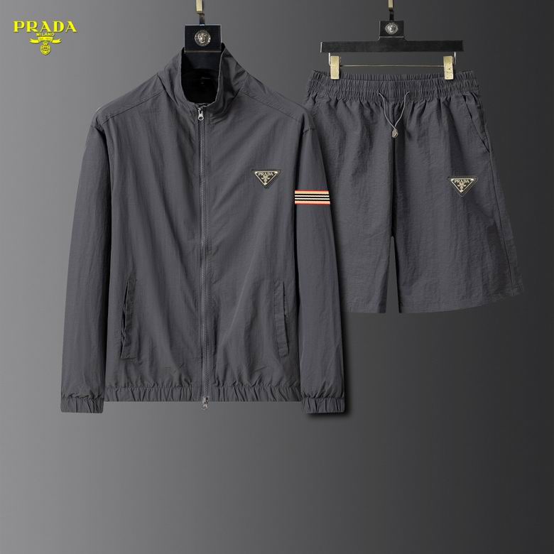 Wholesale High-quality P.rada Long Sleeve Designer Tracksuits for sale