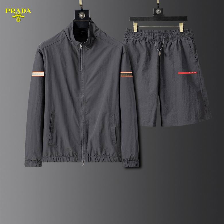 Wholesale High-quality P.rada Long Sleeve Designer Tracksuits for sale