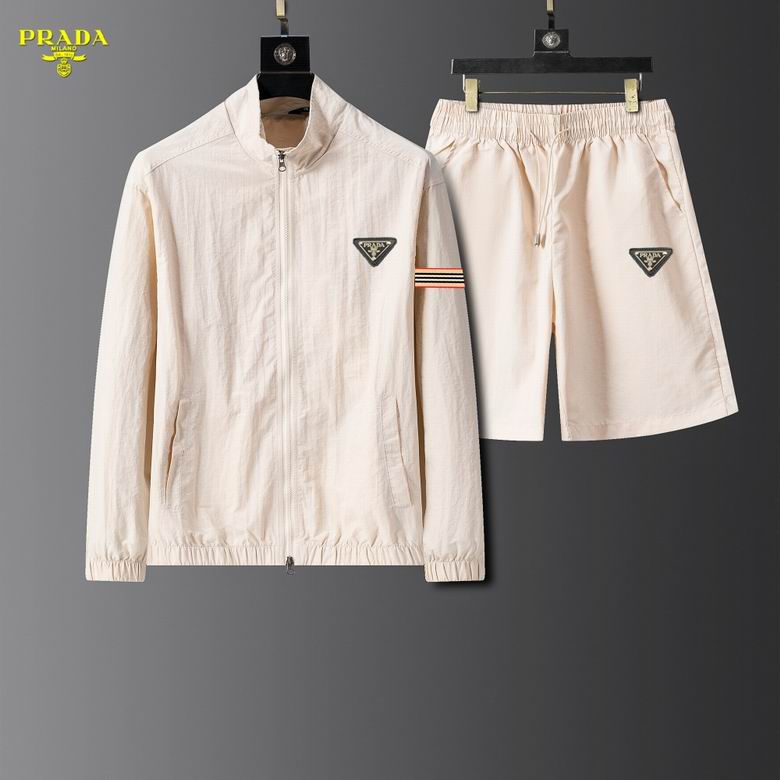 Wholesale High-quality P.rada Long Sleeve Designer Tracksuits for sale