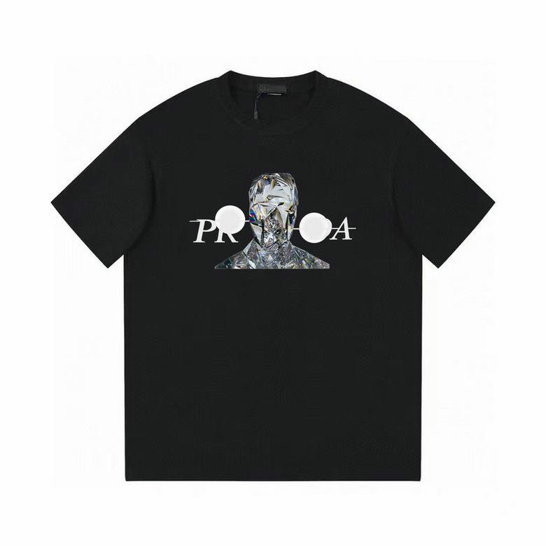 Wholesale Cheap P rada Short Sleeve T Shirts for Sale