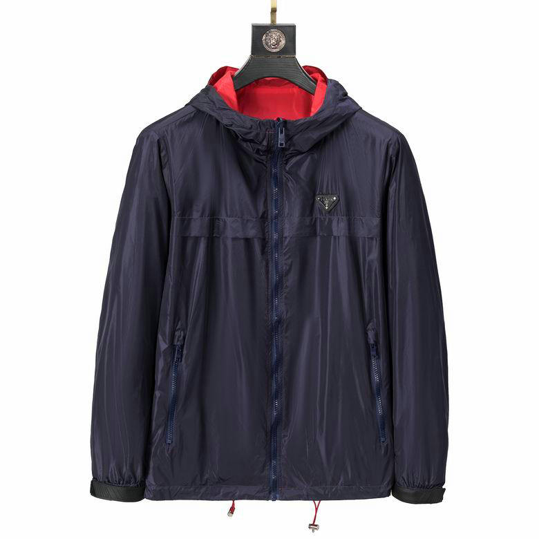 Wholesale Cheap P rada Replica Jackets for Sale