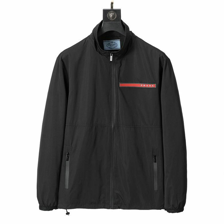 Wholesale Cheap P rada Replica Jackets for Sale