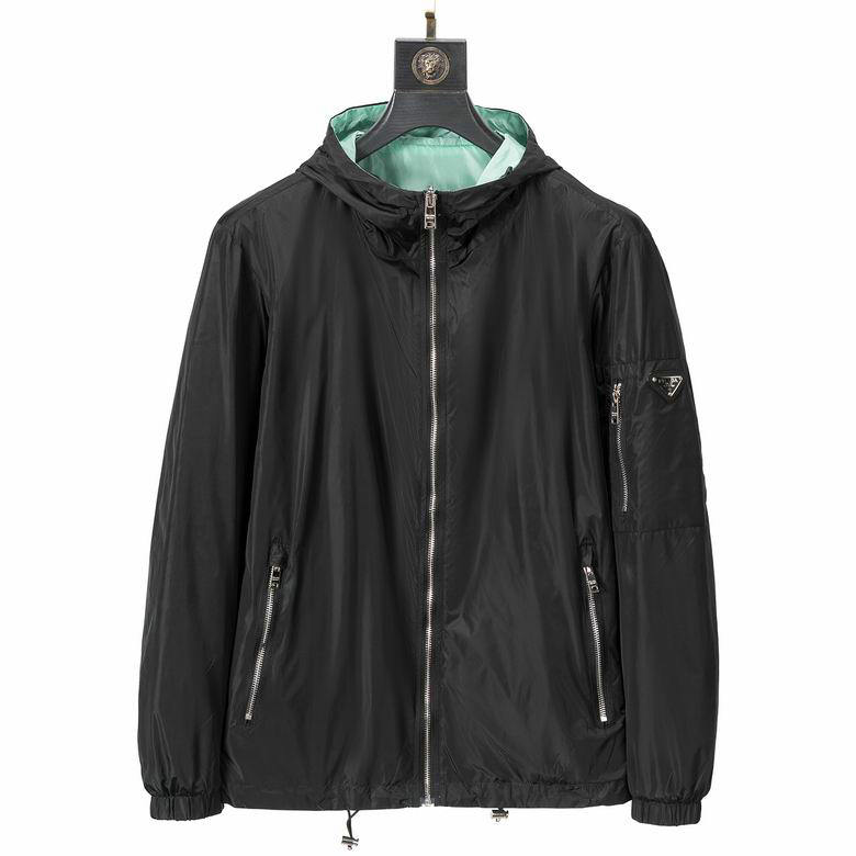 Wholesale Cheap P rada Replica Jackets for Sale