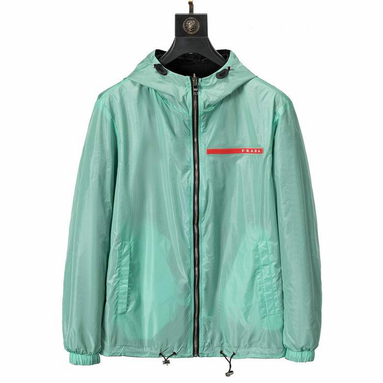 Wholesale Cheap P rada Replica Jackets for Sale