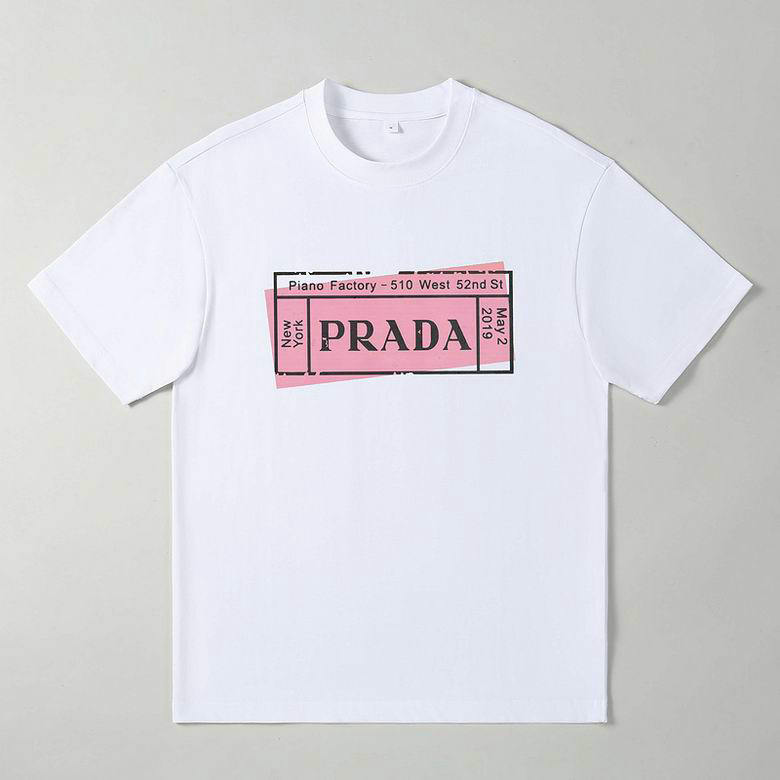 Wholesale Cheap P rada Short Sleeve T Shirts for Sale