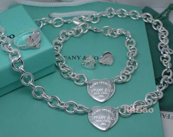 Wholesale Cheap Tiffany Co Jewelry Set for sale