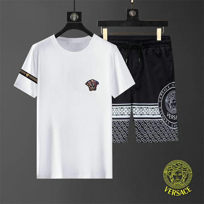 Wholesale Cheap V ersace replica designer Tracksuits for Sale