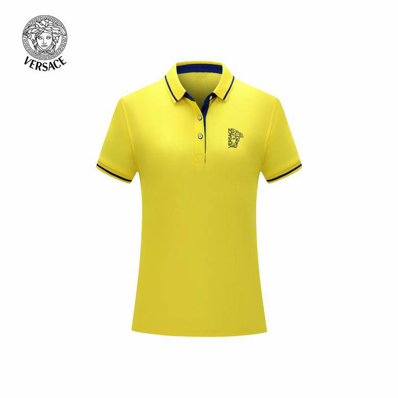 Wholesale Cheap Versace Short Sleeve Lapel T Shirts for Sale