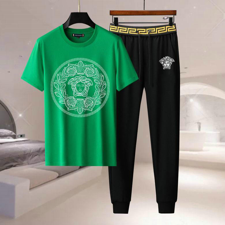 Wholesale Cheap V ersace replica designer Tracksuits for Sale