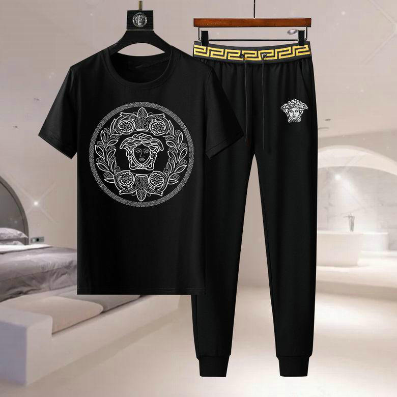 Wholesale Cheap V ersace replica designer Tracksuits for Sale