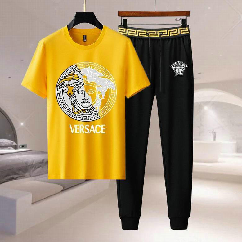 Wholesale Cheap V ersace replica designer Tracksuits for Sale