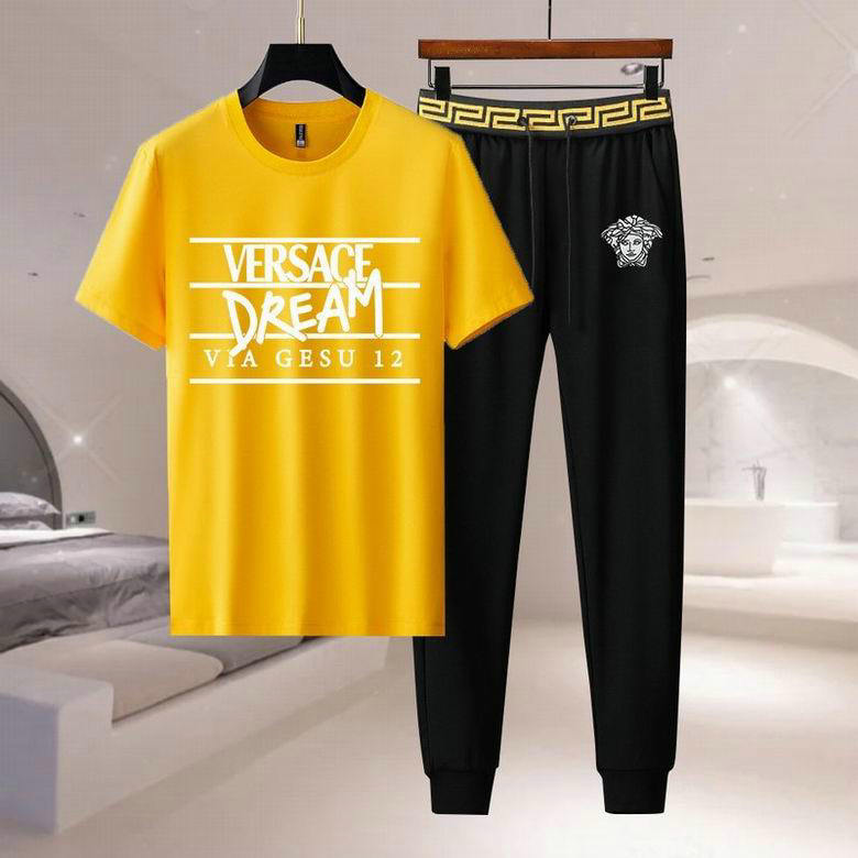 Wholesale Cheap V ersace replica designer Tracksuits for Sale