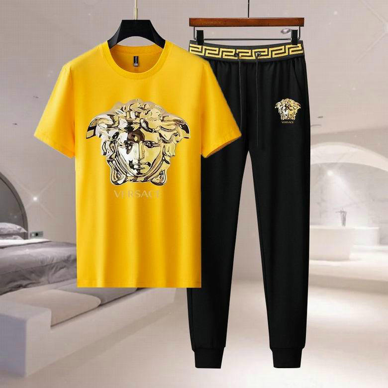 Wholesale Cheap V ersace replica designer Tracksuits for Sale