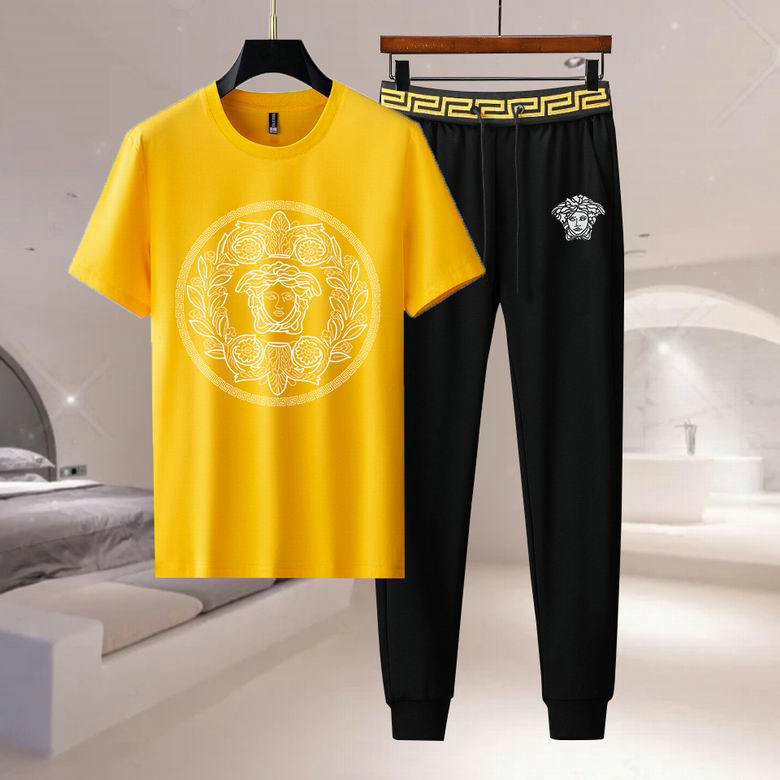 Wholesale Cheap V ersace replica designer Tracksuits for Sale