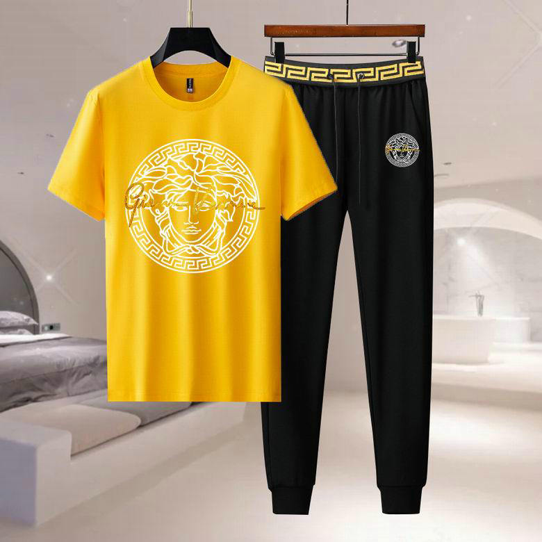 Wholesale Cheap V ersace replica designer Tracksuits for Sale