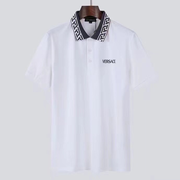 Wholesale Cheap V ersace Short Sleeve polo T Shirts for Sale
