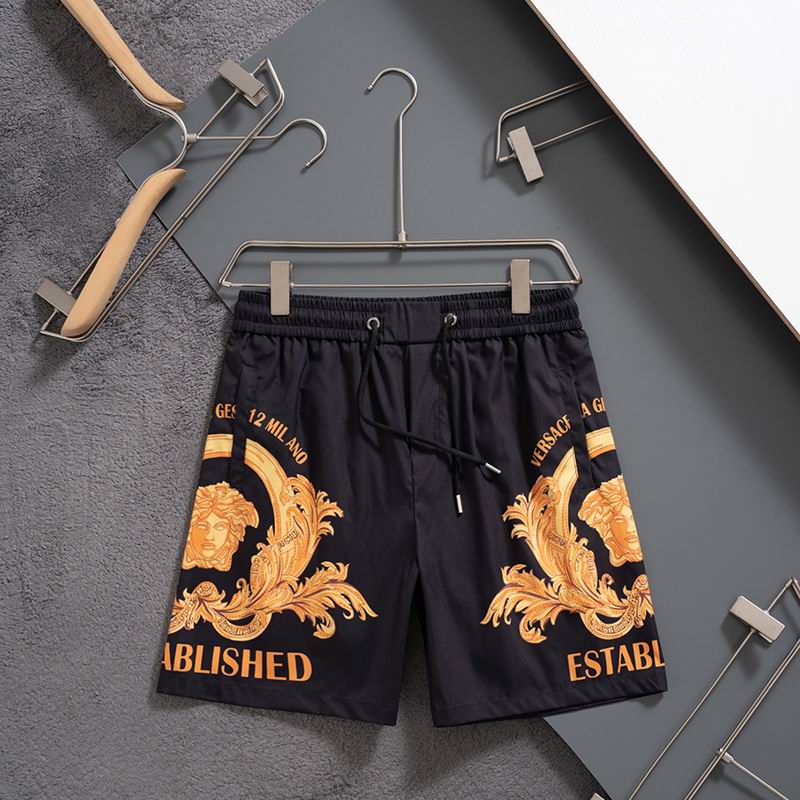Wholesale High-quality men's V.ersace Short Sleeve Replica Designer Beach Shorts for sale