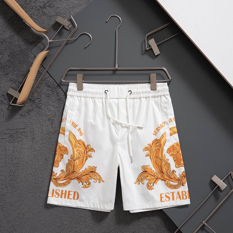 Wholesale High-quality men's V.ersace Short Sleeve Replica Designer Beach Shorts for sale