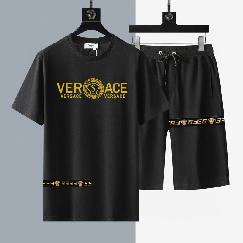 Wholesale High-quality Versace Short Sleeve Replica Designer Tracksuits for sale