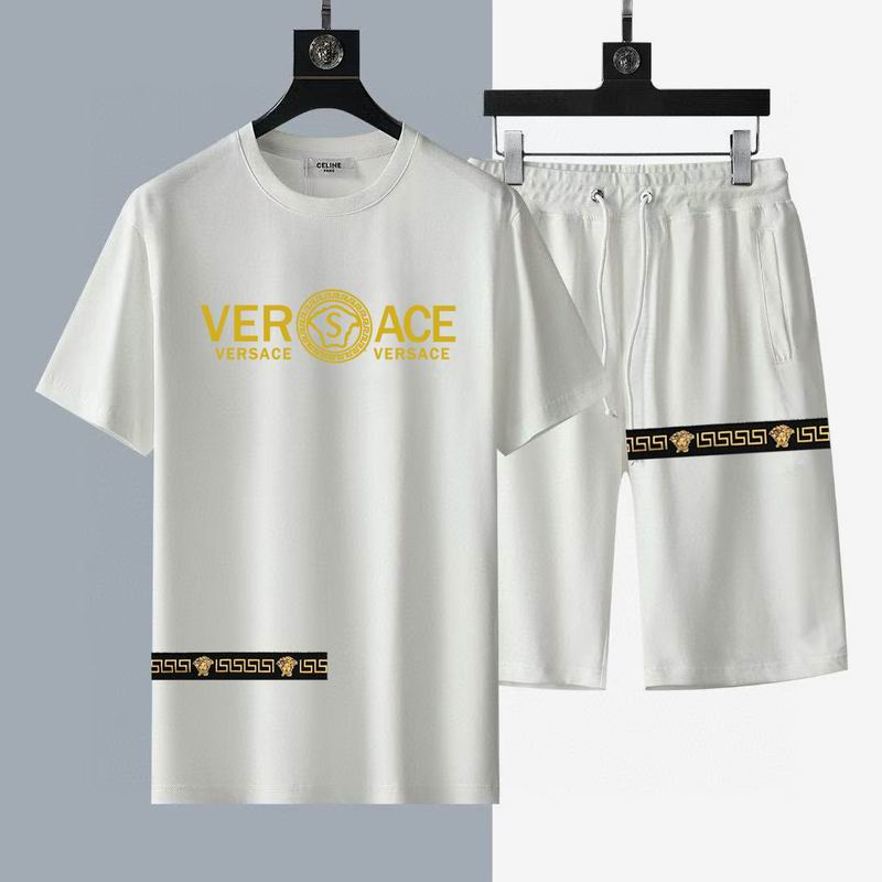Wholesale High-quality Versace Short Sleeve Replica Designer Tracksuits for sale