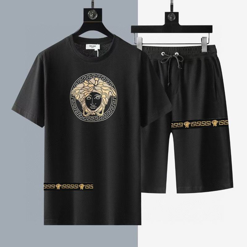 Wholesale High-quality Versace Short Sleeve Replica Designer Tracksuits for sale
