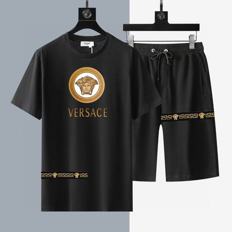 Wholesale High-quality Versace Short Sleeve Replica Designer Tracksuits for sale