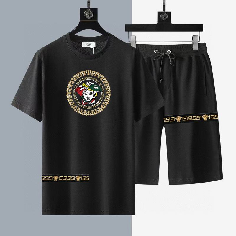 Wholesale High-quality Versace Short Sleeve Replica Designer Tracksuits for sale