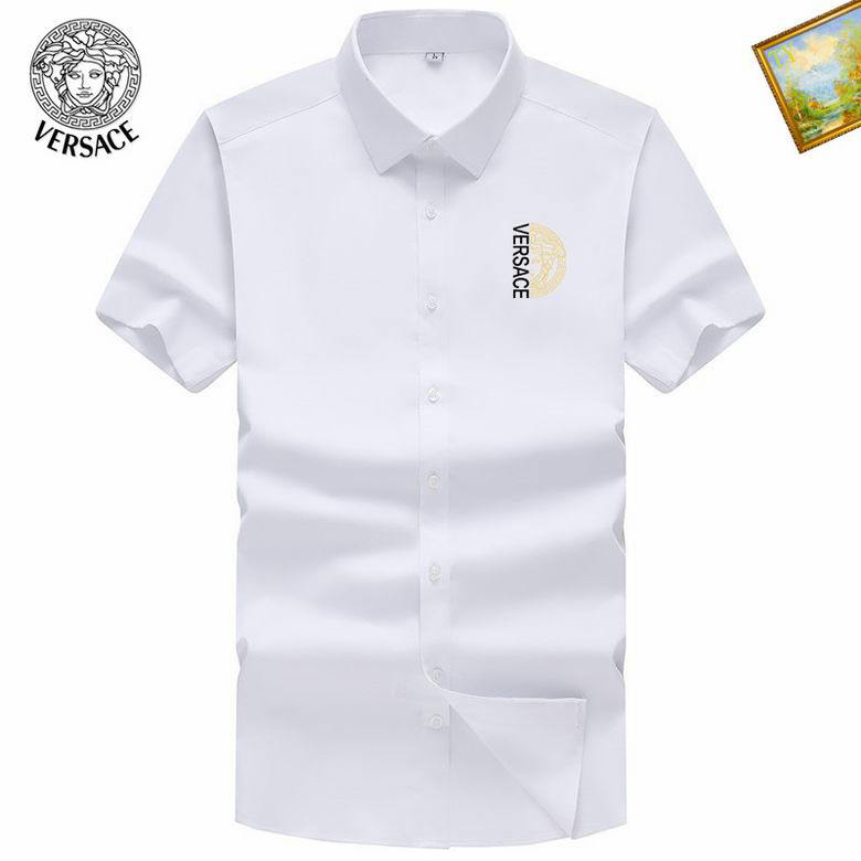 Wholesale Cheap V ersace replica designer Shirts for Sale