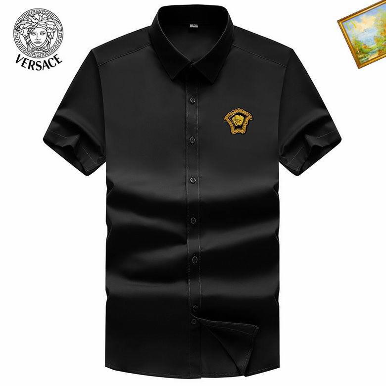 Wholesale Cheap V ersace replica designer Shirts for Sale