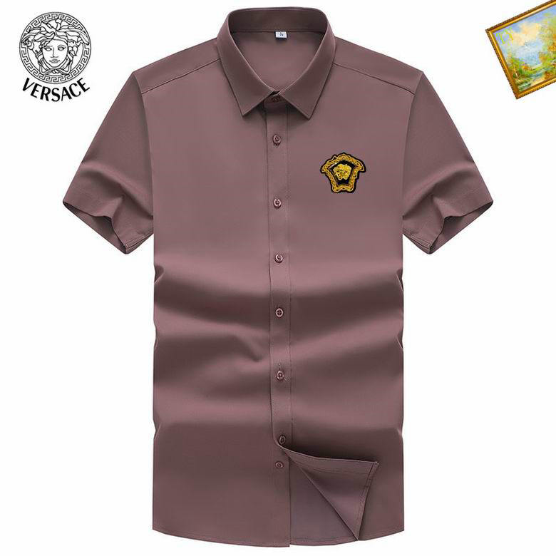 Wholesale Cheap V ersace replica designer Shirts for Sale