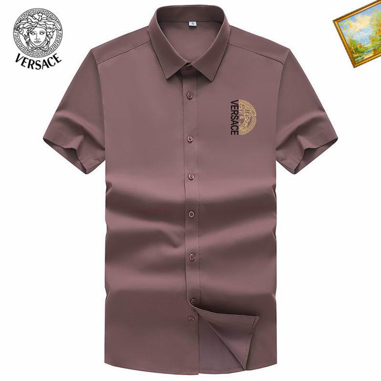 Wholesale Cheap V ersace replica designer Shirts for Sale