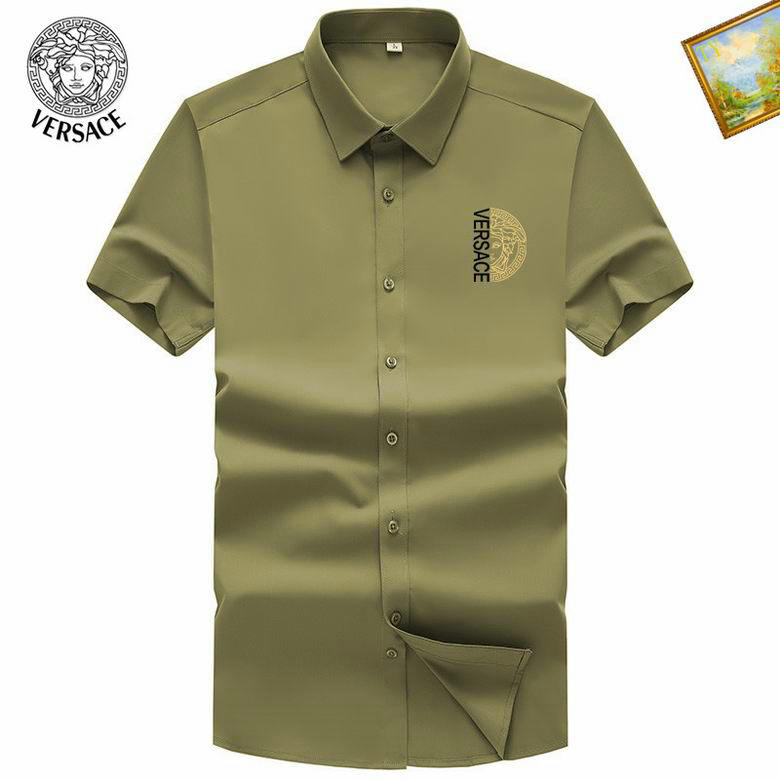 Wholesale Cheap V ersace replica designer Shirts for Sale