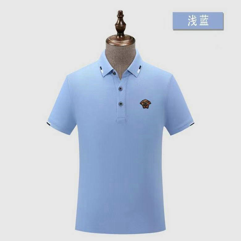 Wholesale Cheap Versace Short Sleeve Lapel T Shirts for Sale