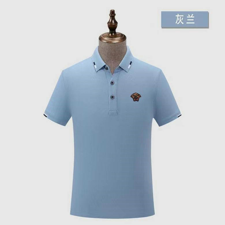 Wholesale Cheap Versace Short Sleeve Lapel T Shirts for Sale