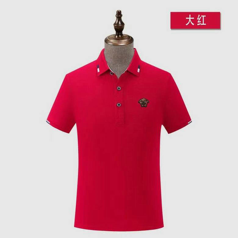 Wholesale Cheap Versace Short Sleeve Lapel T Shirts for Sale
