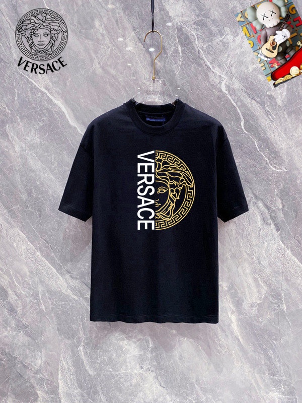 Wholesale High-quality V.ersace Short Sleeve Crew Neck T-Shirts for sale