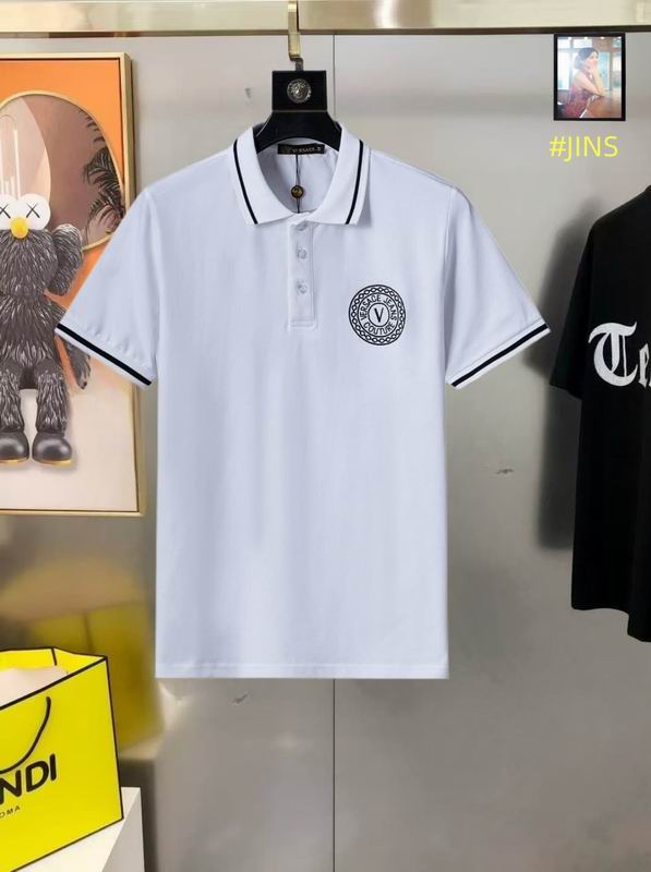 Wholesale High-quality V.ersace Short Sleeve Lapel Replica T Shirts for sale