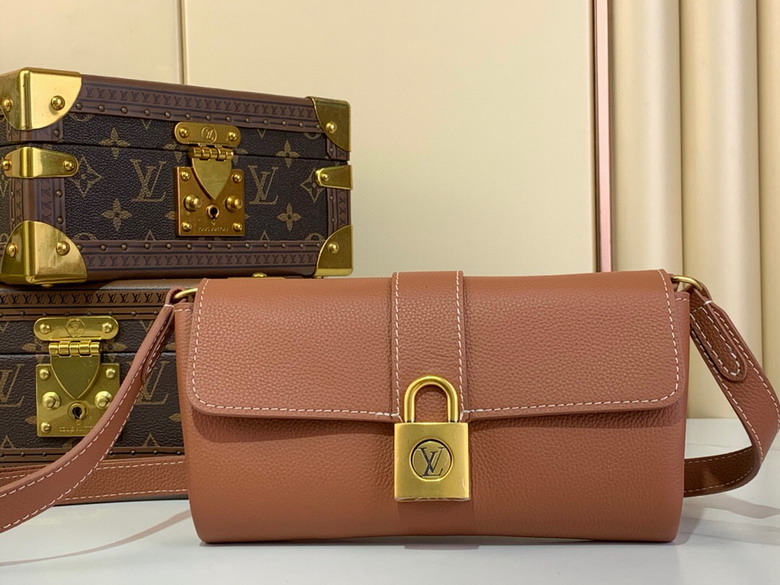 Wholesale AAA Lv Wallet On Chain Low Key Brown M12147 for Sale