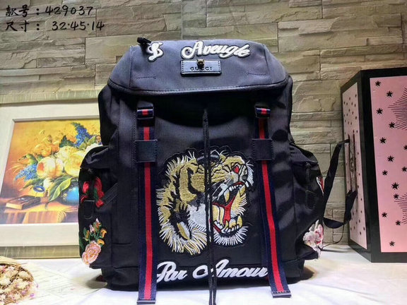 Wholesale Cheap Gucci Replica Backpacks Aaa-033