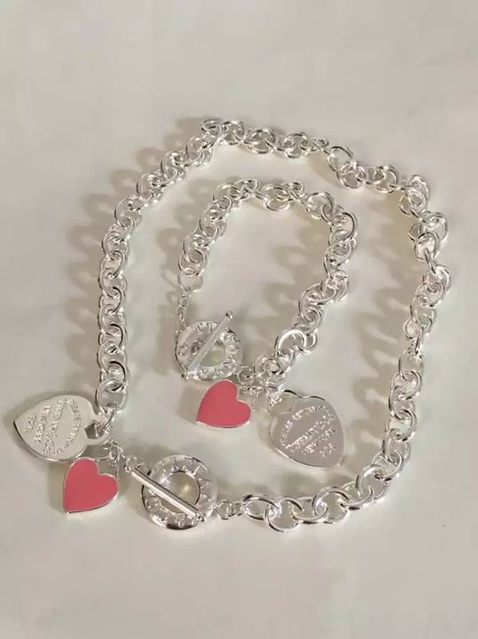 Wholesale Fashion Tiffany & Co Knock Off Jewelry Sets-003