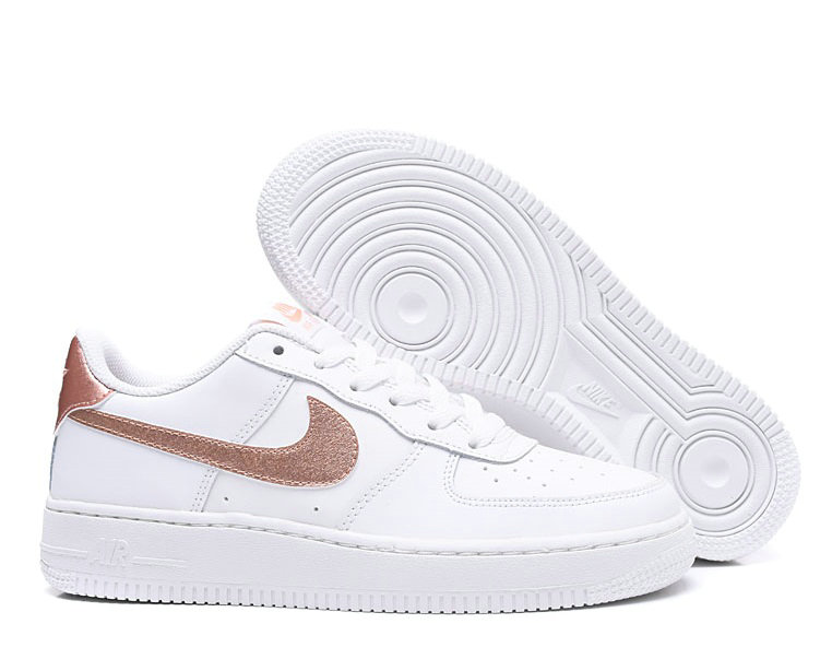 Wholesale Cheap Replica Nike Air Force 1 Gs Low Sneakers for Sale-149
