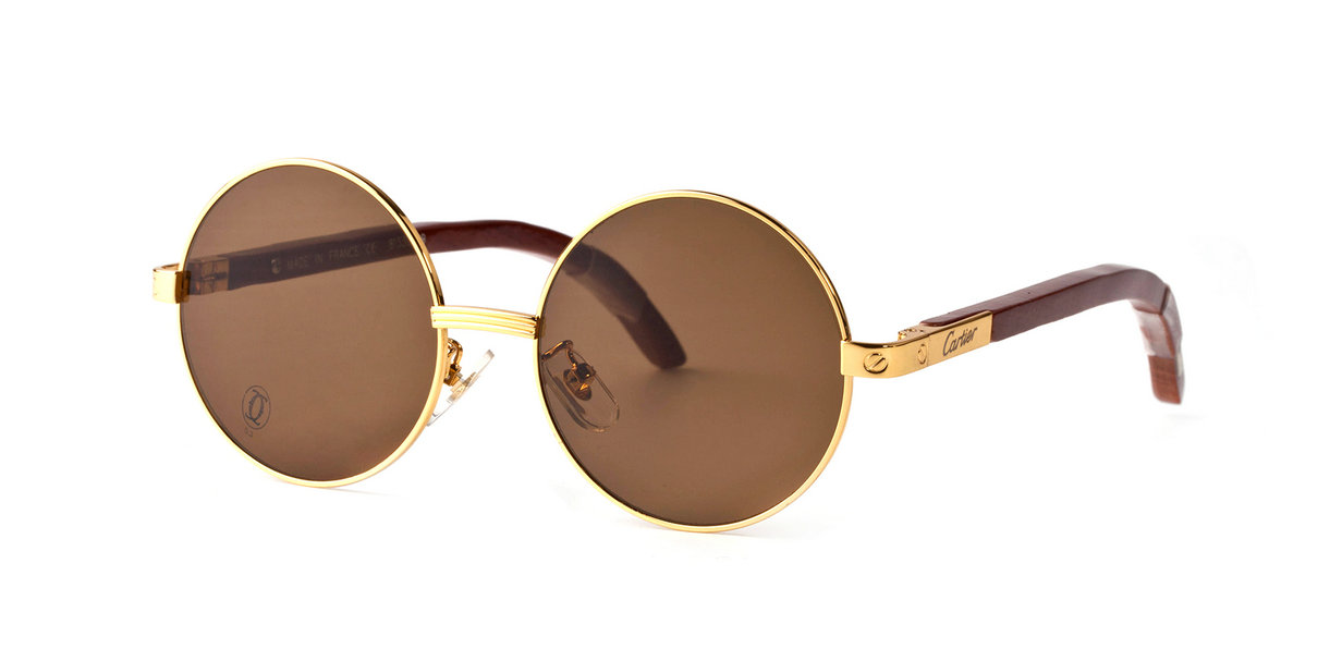 Wholesale Cartier Round Glasses Frame For Sale-585