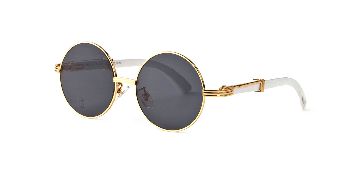 Wholesale Replica Cartier Round Sunglasses & Glasses Frames-603