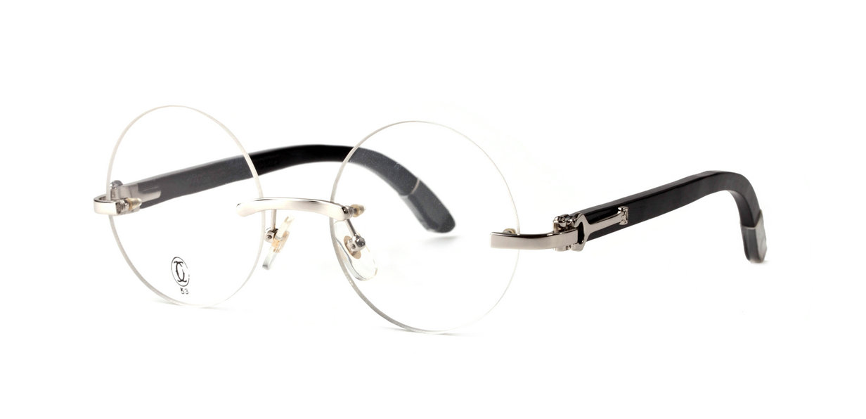 Wholesale Cartier Round Glasses Frame For Sale-605